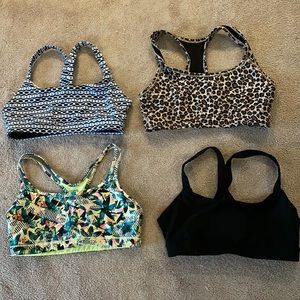 GapFit Gap Lot of 4 Sports Bras Medium M